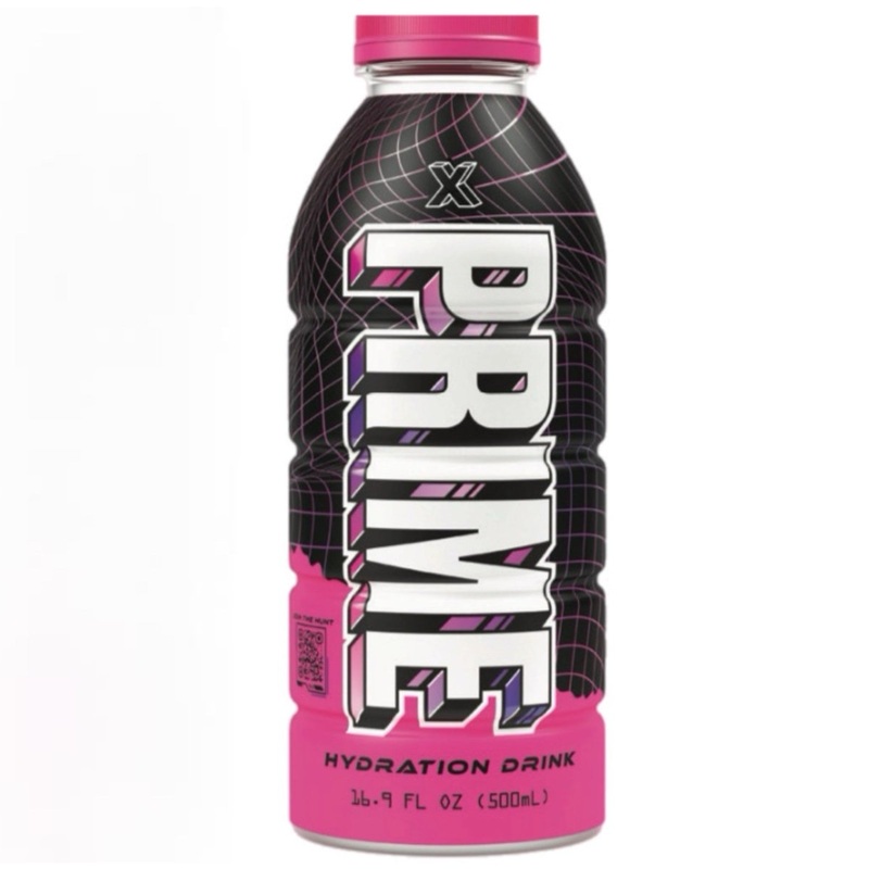 (Damaged Bottle) USA Prime Hydration Pink X Limited Edition 500ml