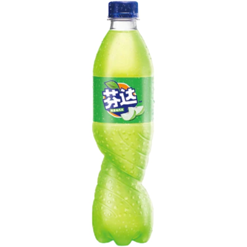 Fanta Chinese Green Apple (China) – 16.9fl.oz (500ml)