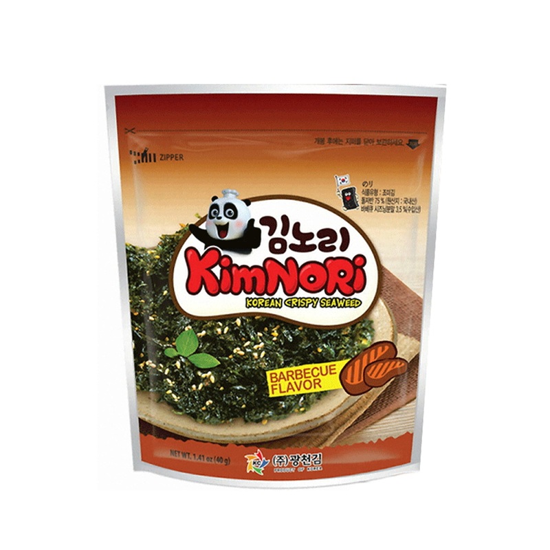 KIMNORI BBQ FLAVOR ( SEASONED S/FLAKES) 40G UNIT