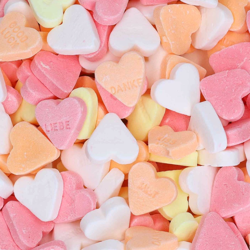 Lucky Chalk Hearts 125g (0.28lb)