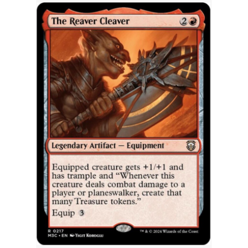 The Reaver Cleaver – Commander: Modern Horizons 3 – #0217