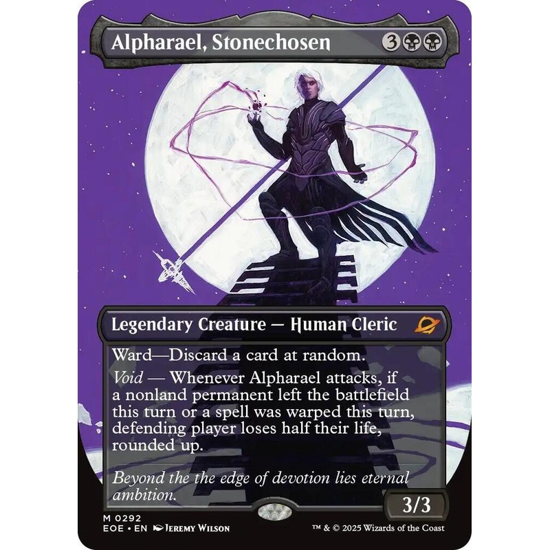 Alpharael, Stonechosen (Borderless) – Edge of Eternities (EOE) #0292
