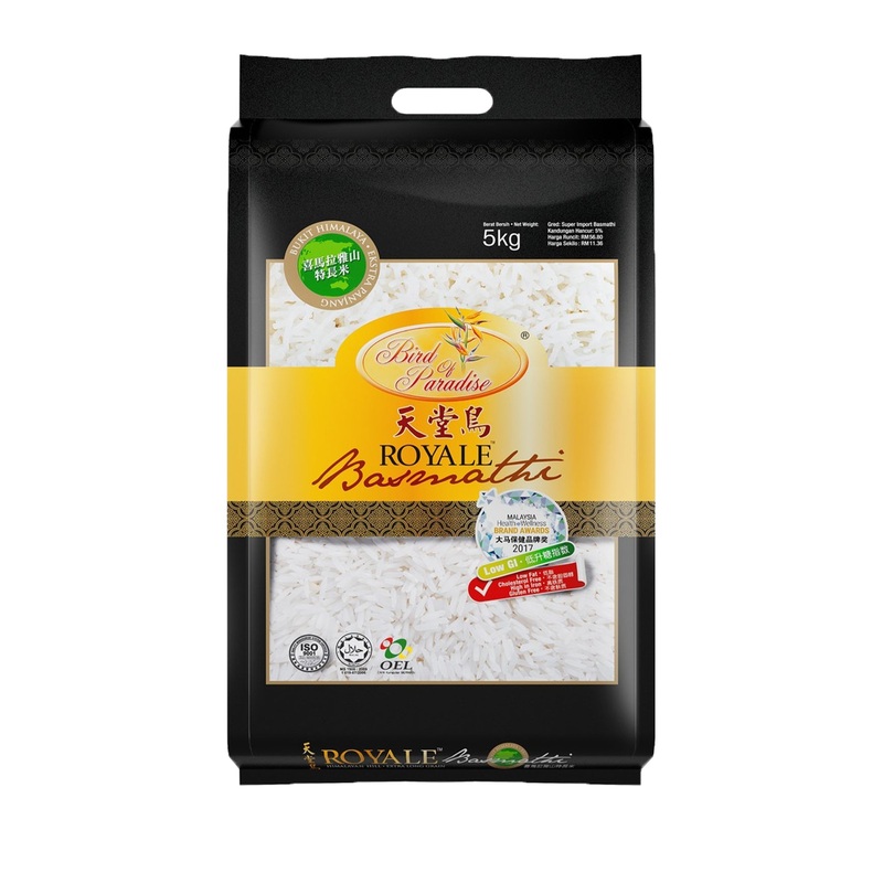 BIRD OF PARADISE ROYALE BASMATHII 5KG