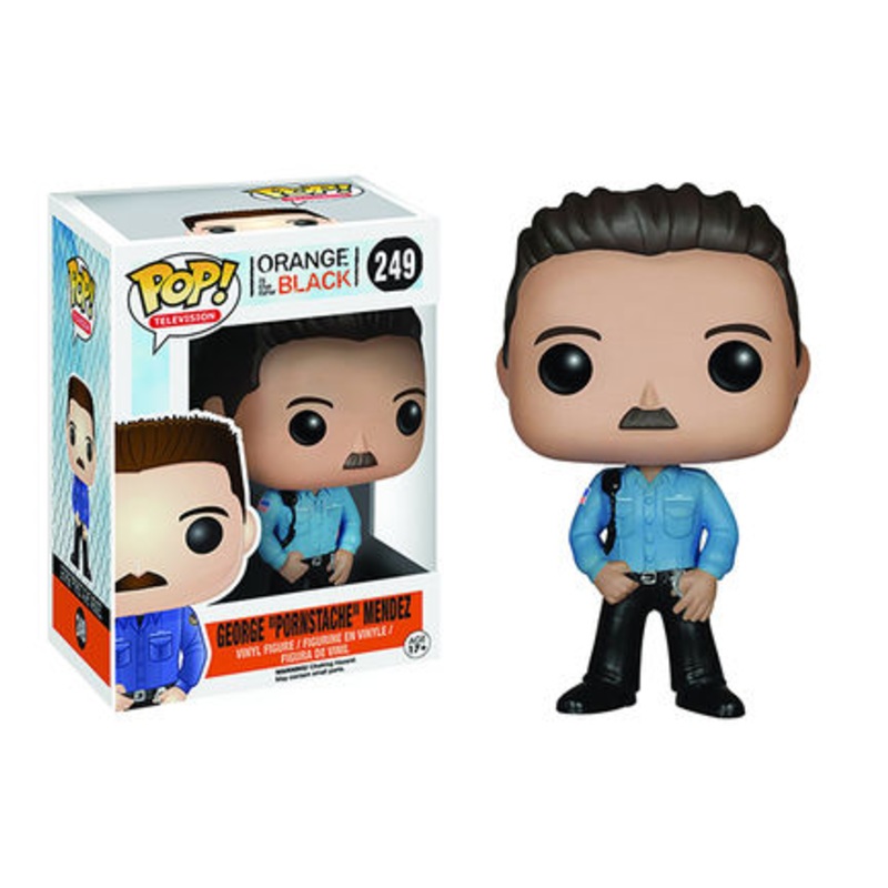(DAMAGED BOX) Funko Pop! Television: Orange is the New Black – George “Pornstache” Mendez #249