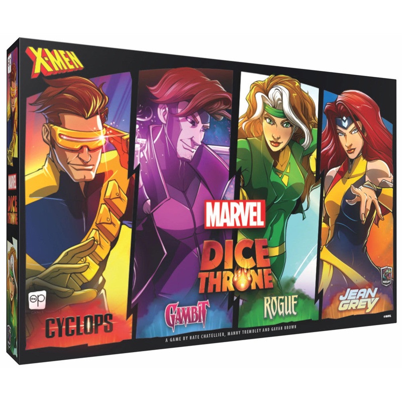 Dice Throne: Marvel X-Men Box 2 (Cyclops, Gambit, Rogue, Jean Grey) (OOS)