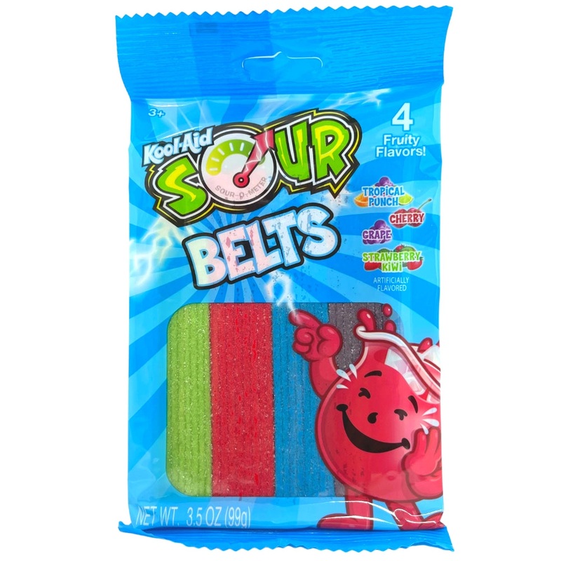 Kool-Aid Sour Belts – 3.5oz
