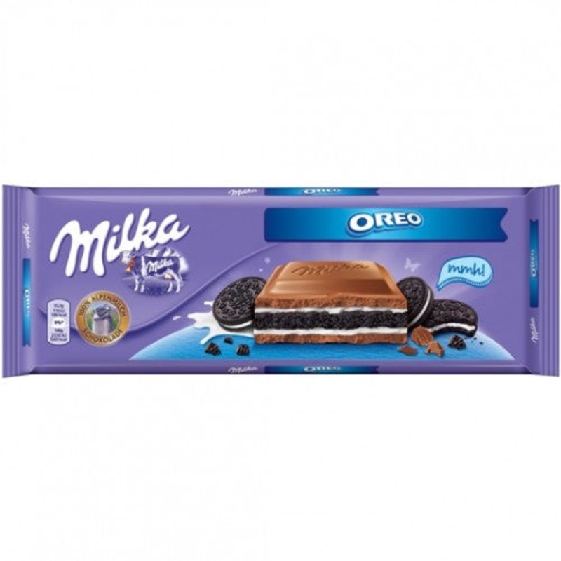Milka OREO Alpine Milk Chocolate Bar 300g