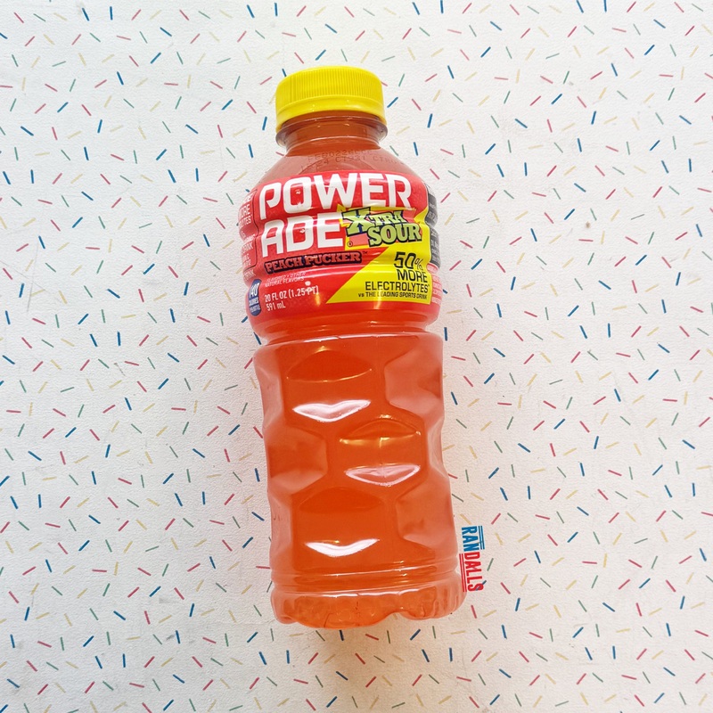 POWERADE XTRA SOUR PEACH PUCKER 20oz (USA)