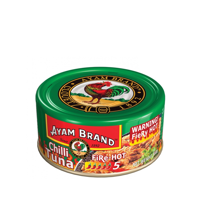 AYAM BRAND CHILI TUNA FIRE HOT 160G UNIT