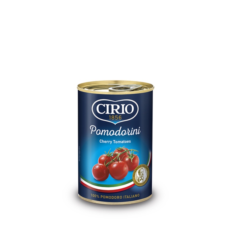 CIRIO CHERRY TOMATOES-POMODORINI 400GM UNIT