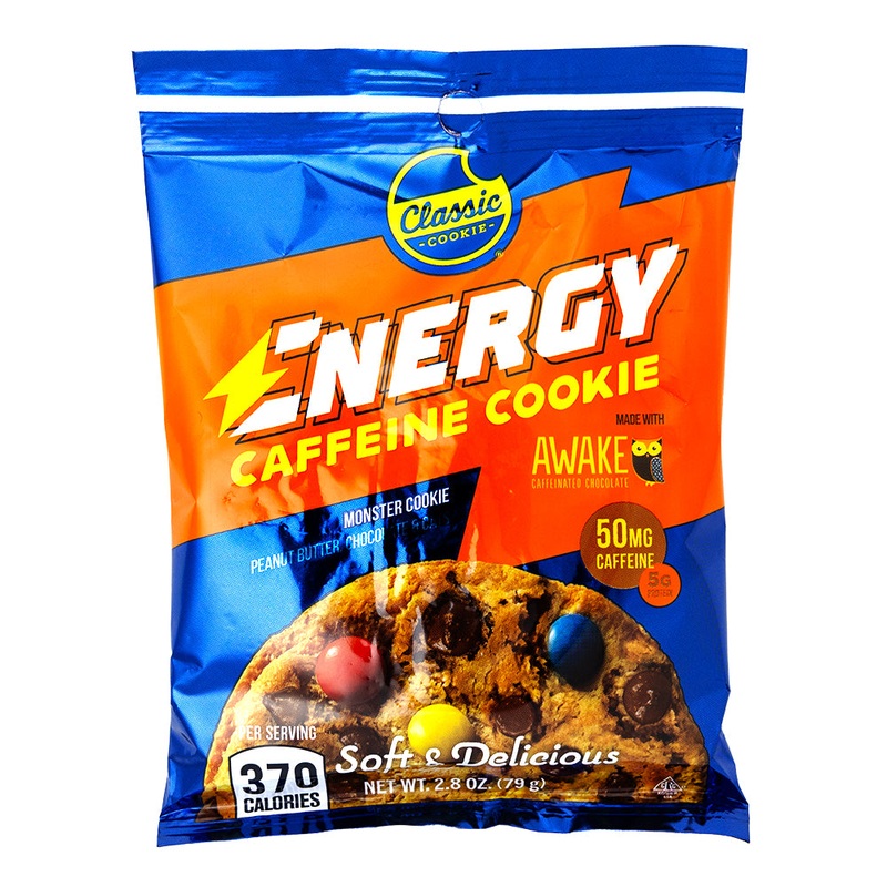Classic Soft Energy Caffeine Monster Peanut Butter & Oats Cookie – 79g