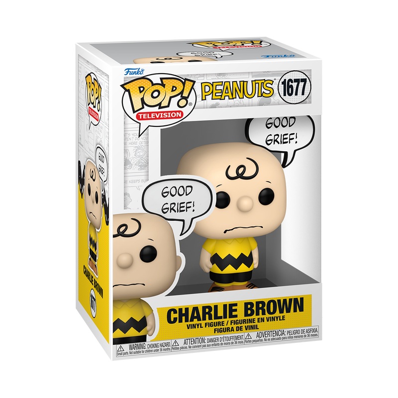 Funko Pop! Animation: Peanuts – Charlie Brown #1677