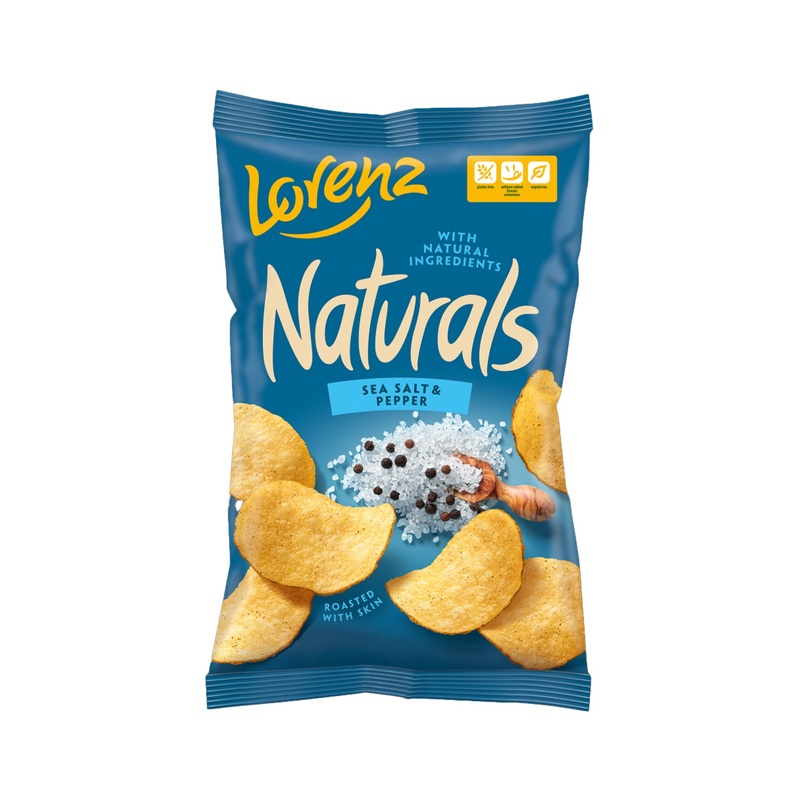 LORENZ NATURALS SEA SALT & PEPPER 100G