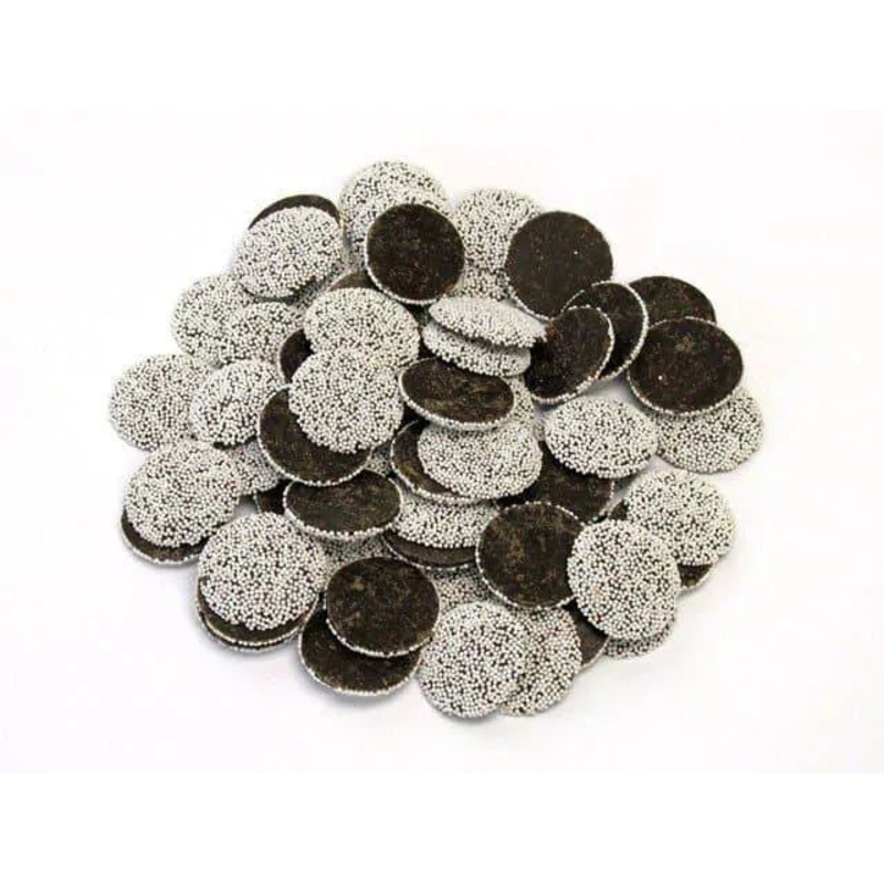 Asher Dark Chocolate Nonpareils White Seeds 8lb