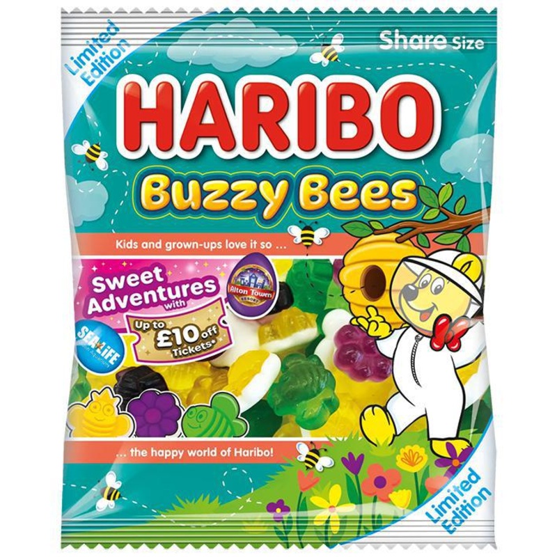 British Haribo Buzzy Bees  Limited Edition