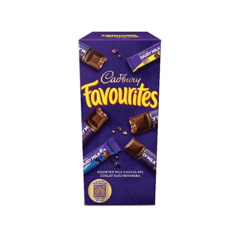CADBURY DAIRY MILK FAVOURITES BOX 231G
