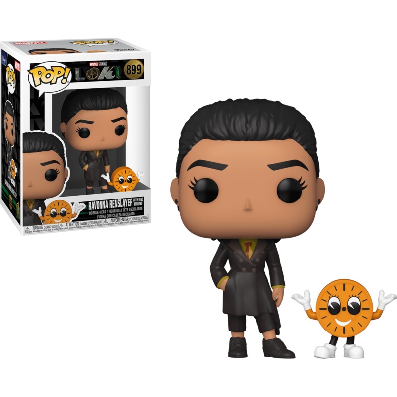 Funko Pop Marvel Studios: Loki – Ravonna Renslayer with Miss Minutes #899