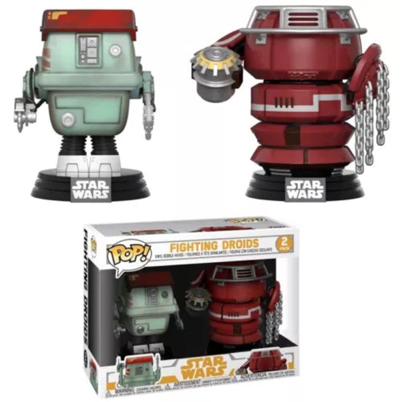 Funko Pop! Star Wars : Star Wars – Fighting Droids (Gamestop Exclusive)
