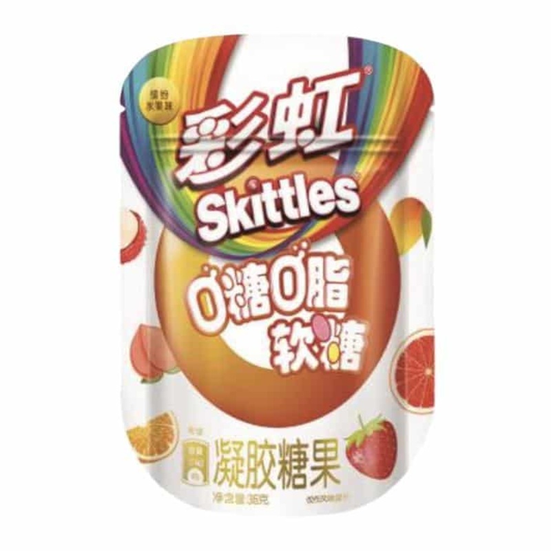 Skittles Gummies  Fruit Mix Zero Sugar  Chinese