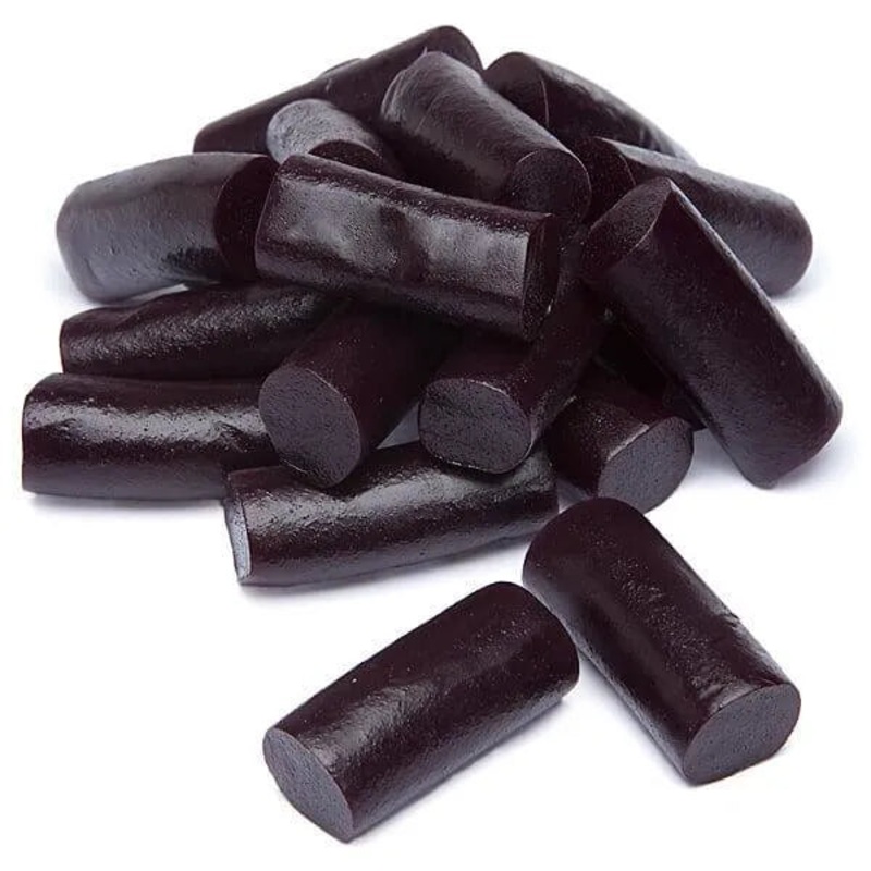 Welch’s Soft Licorice Bites 5-Ounce Packs – Grape: 12-Piece Display