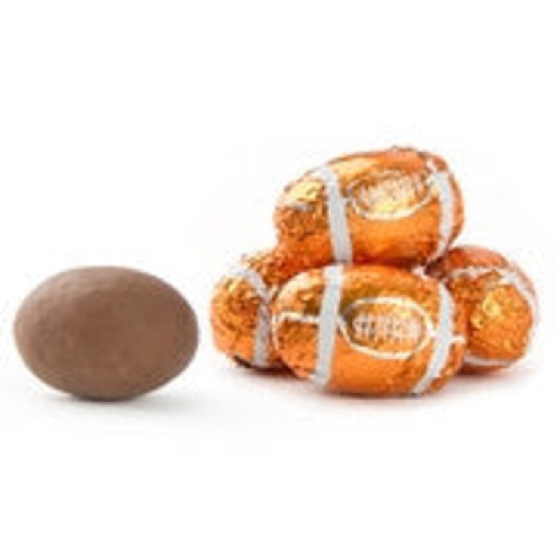 Milk Chocolate Foiled Footballs