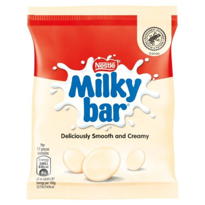 Milkybar White Chocolate Buttons Bag 30g