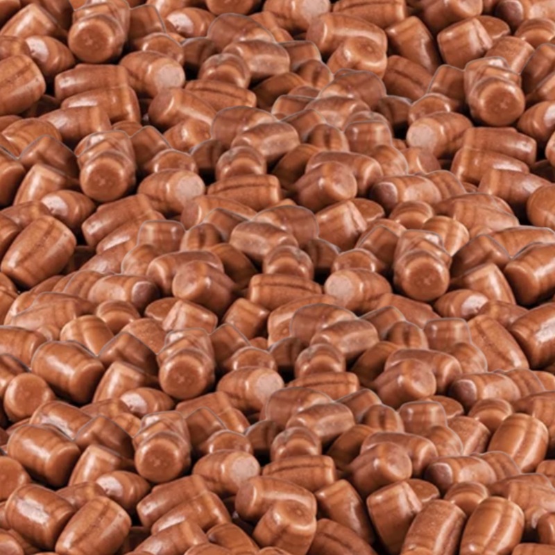 Pirate Barrels (Sour Cola Liquid-Filled Bubblegum Barrels) 125g (0.28lb)
