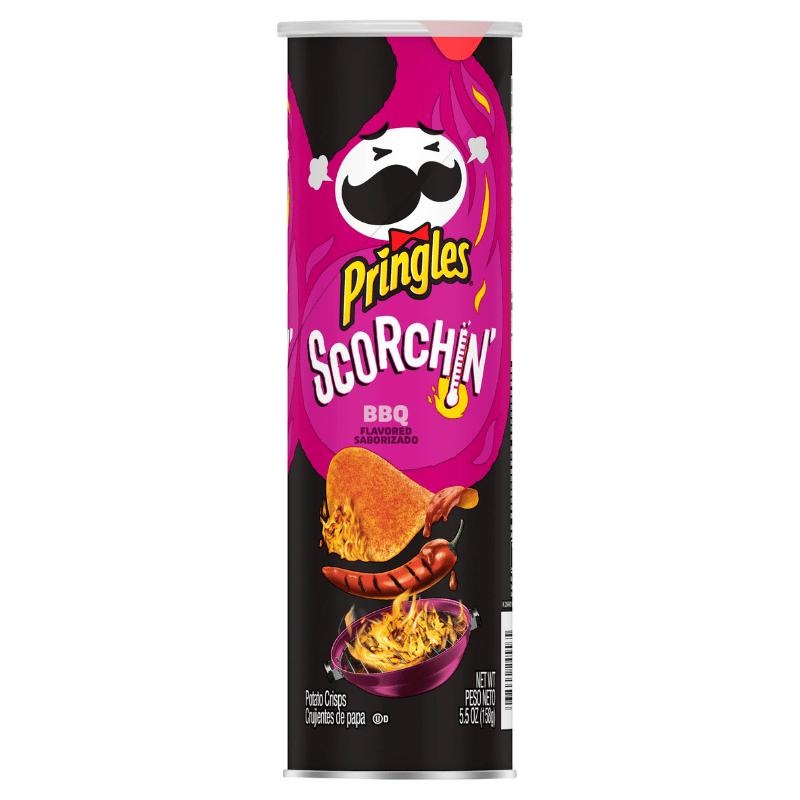 Pringles Scorchin’ BBQ 156g