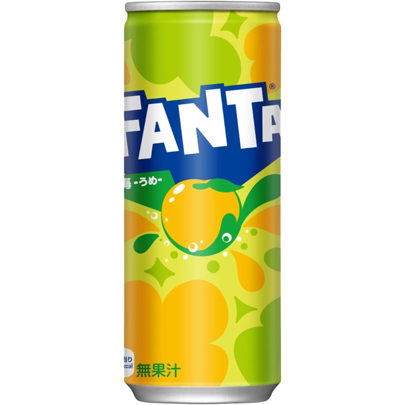 Fanta Japanese Plum (Sumomo)  250ml Slim Can