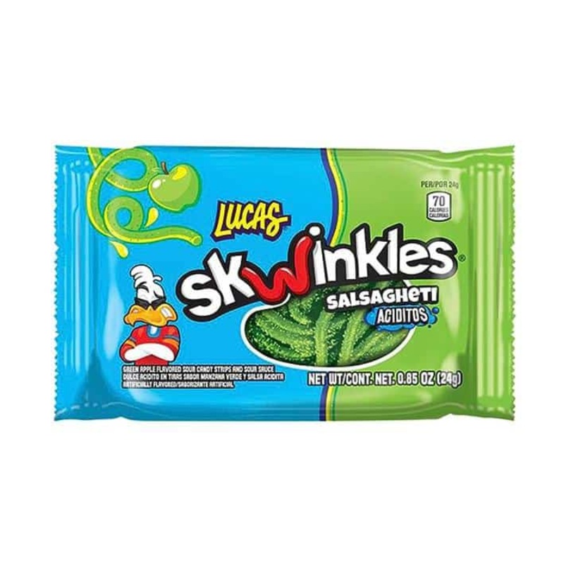 Lucas Skwinkles Salsagheti  Sour Green Apple