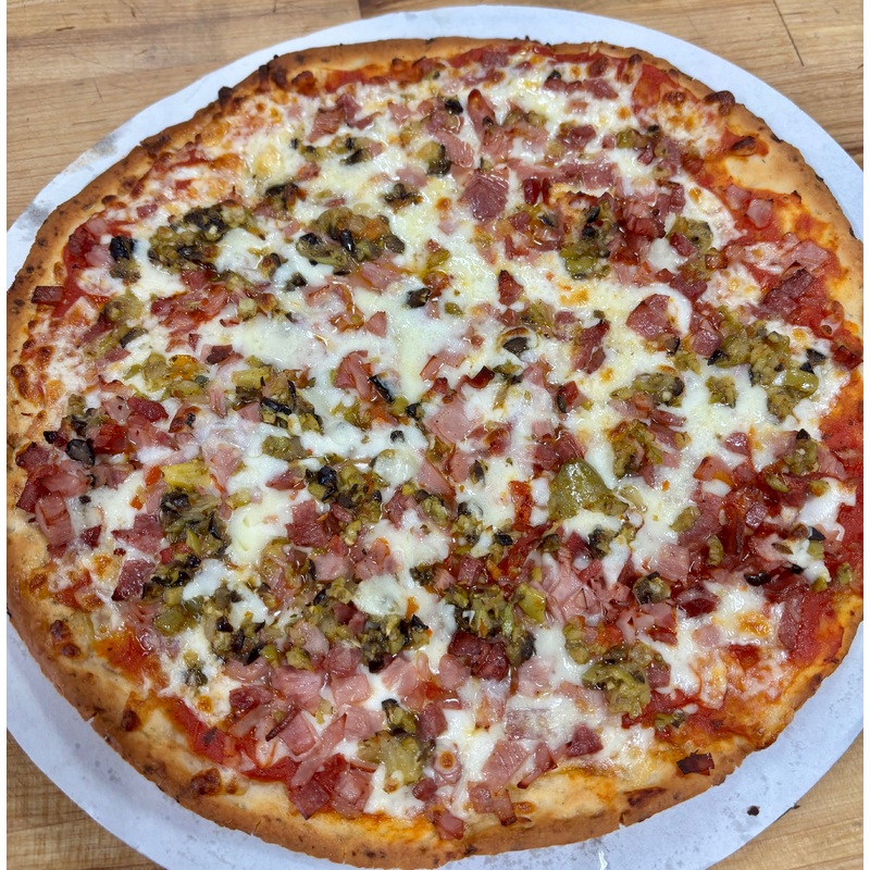 Muffuletta Pizza | GF Saturday