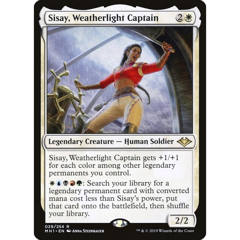 Sisay, Weatherlight Captain – Modern Horizons #029/254