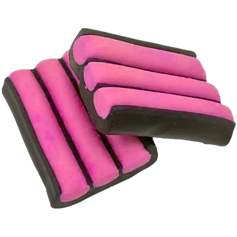 Strawberry Liquorice Stripes 125g (0.28lb)