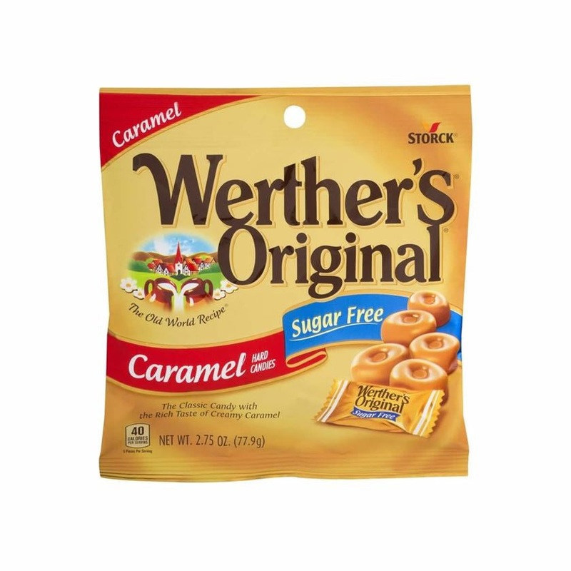 Werther’s Original Sugar Free Caramel Hard Candies