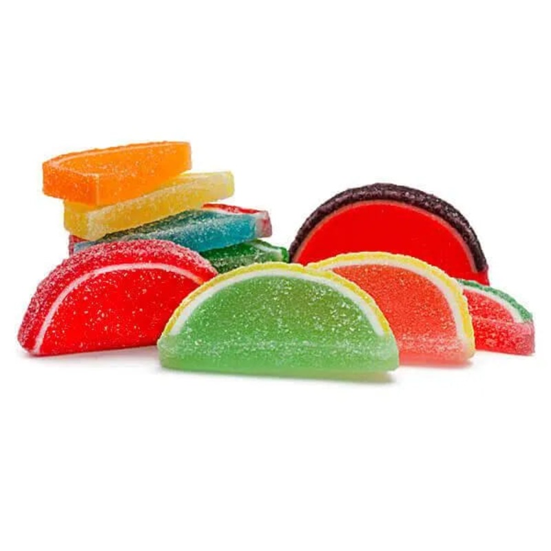 Albanese Candy Fruit Jell Slices – Assorted Fruit: 5LB Box