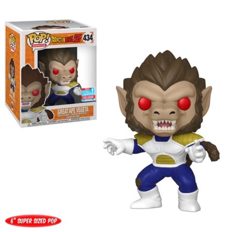 (DAMAGED BOX) Funko Pop! Animation: Great Ape Vegeta #434 (6 inch) (2018 Fall Convention Exclusive)