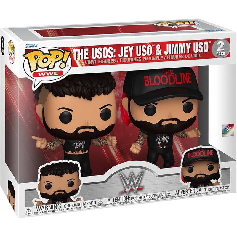 Funko Pop! WWE: The Uso Brothers 2pk