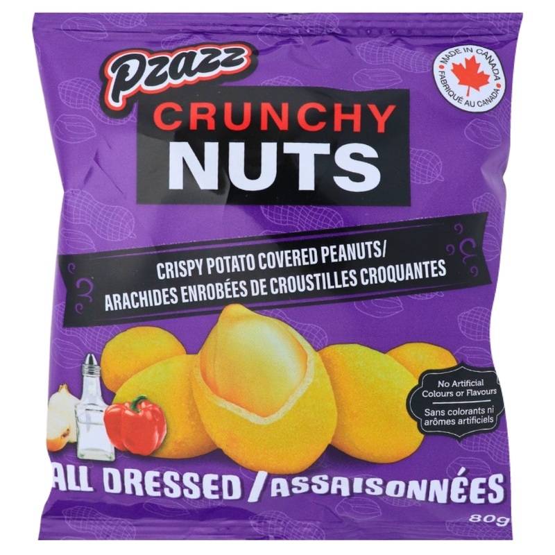 Pzazz Crunchy Nuts All Dressed – 80g