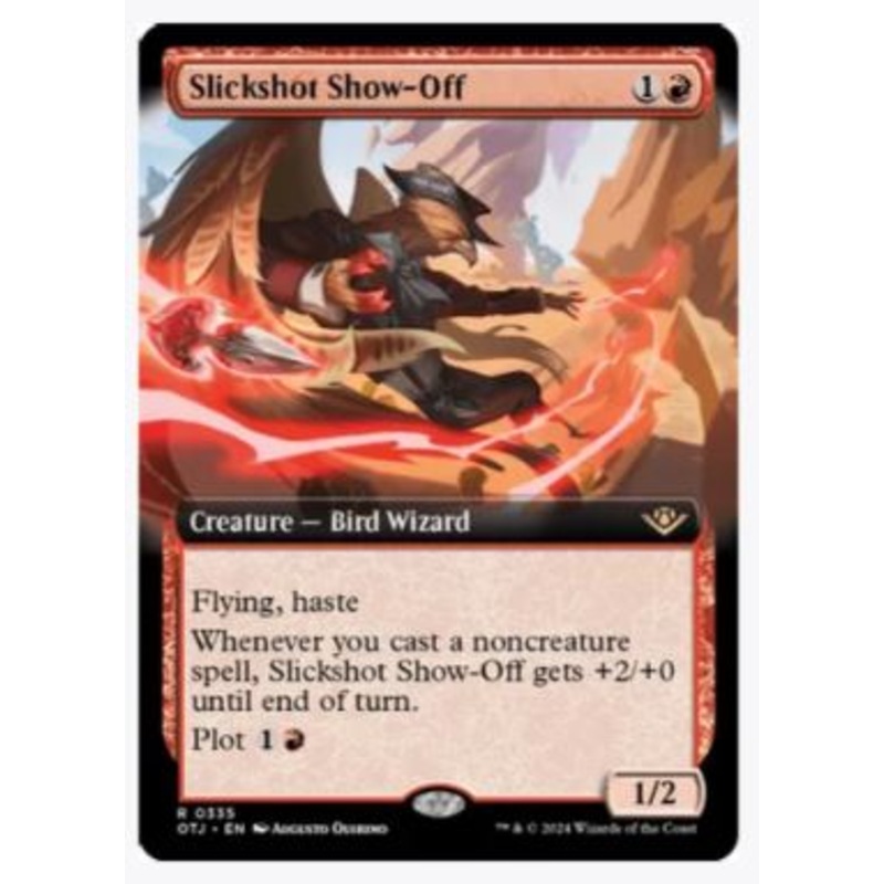 Slickshot Show-Off (Extended Art) (Foil) – Outlaws of Thunder Junction – #0335