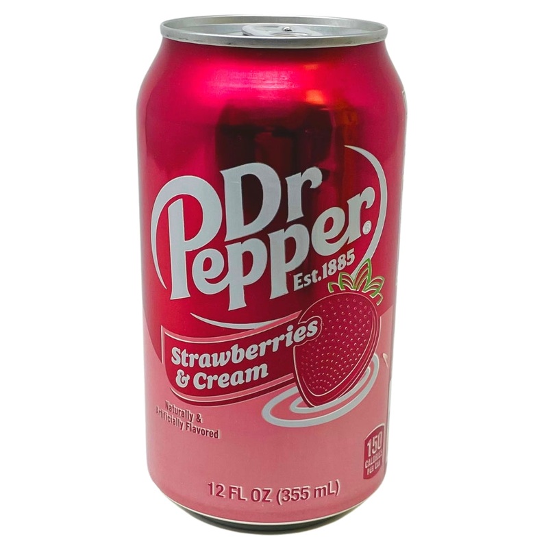 Dr Pepper Strawberries & Cream – 355mL