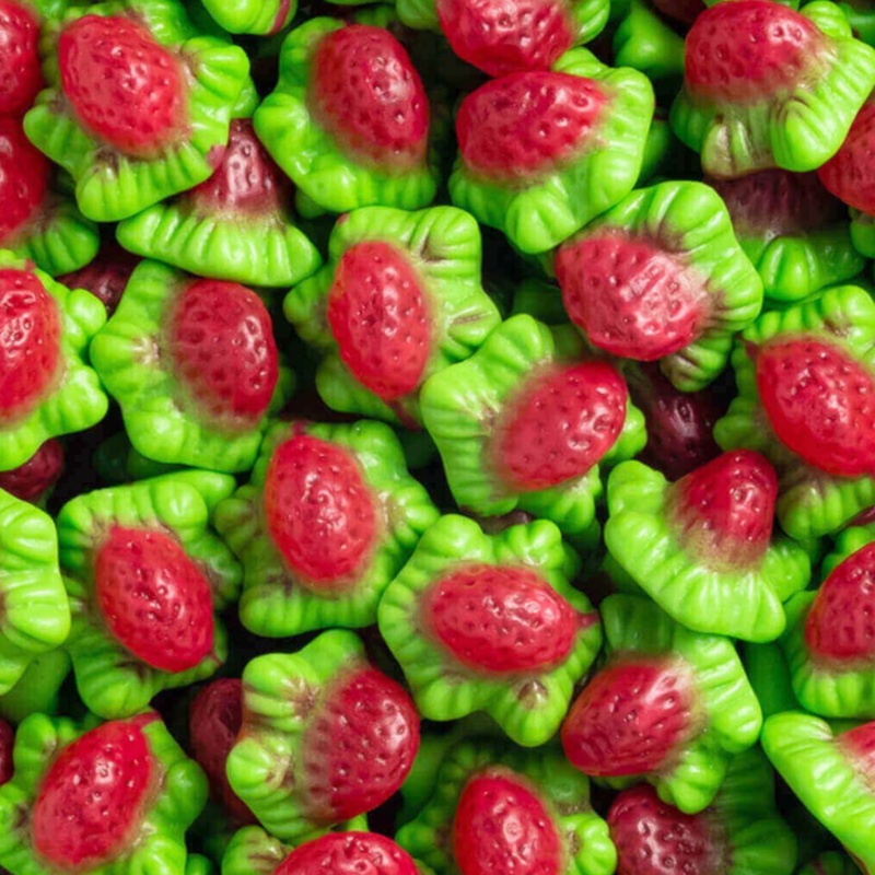 Jelly Filled Strawberries 125g (0.28lb)