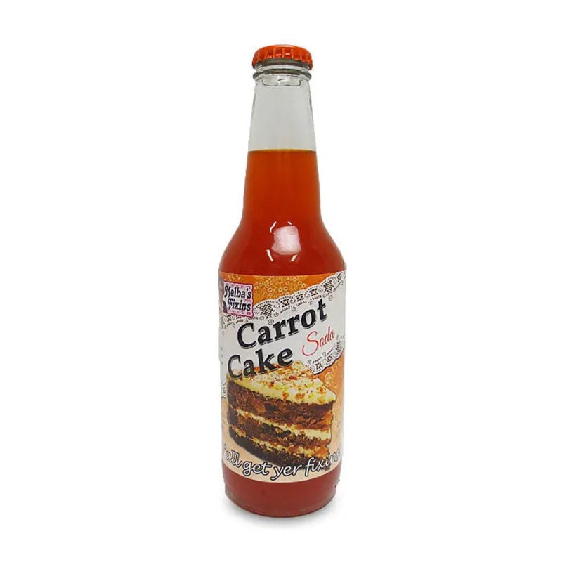 Melbas Fixins Soda – Carrot Cake: 24-Piece Case