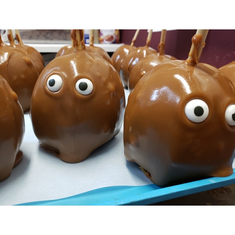 Peek-a-Boo Caramel Apple