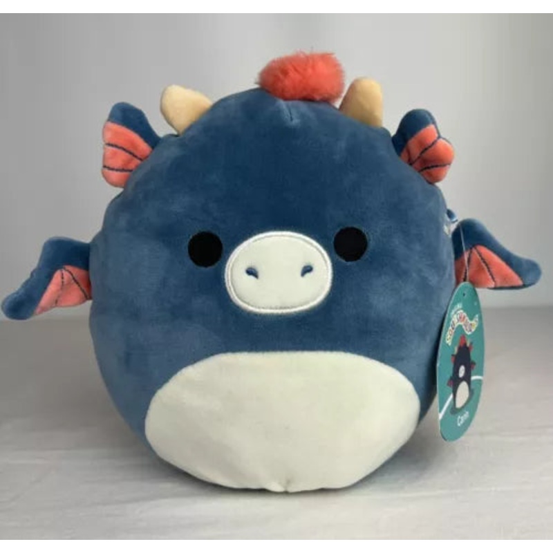 Squishmallow – Carin the Orange and Blue Dragon 8″