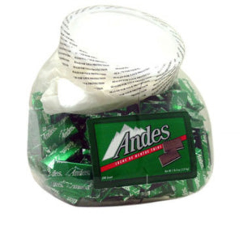 Andes Cream De Mint – 240ct Jar