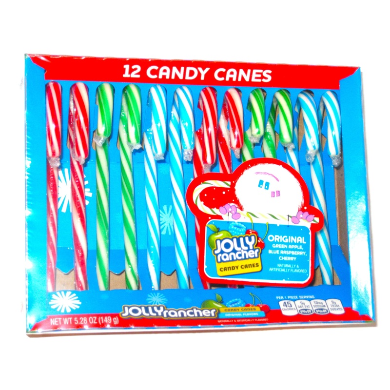 Christmas Candy Canes Jolly Rancher 12ct box