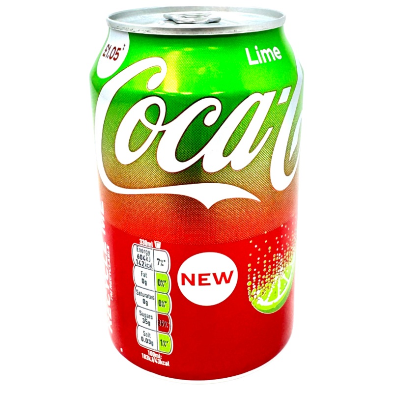 Coca Cola Lime (UK) – 330mL