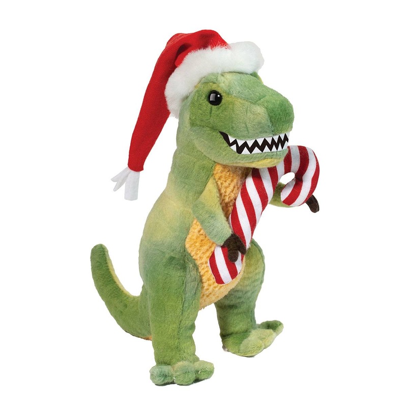 Holiday T-Rex 6″ Plush