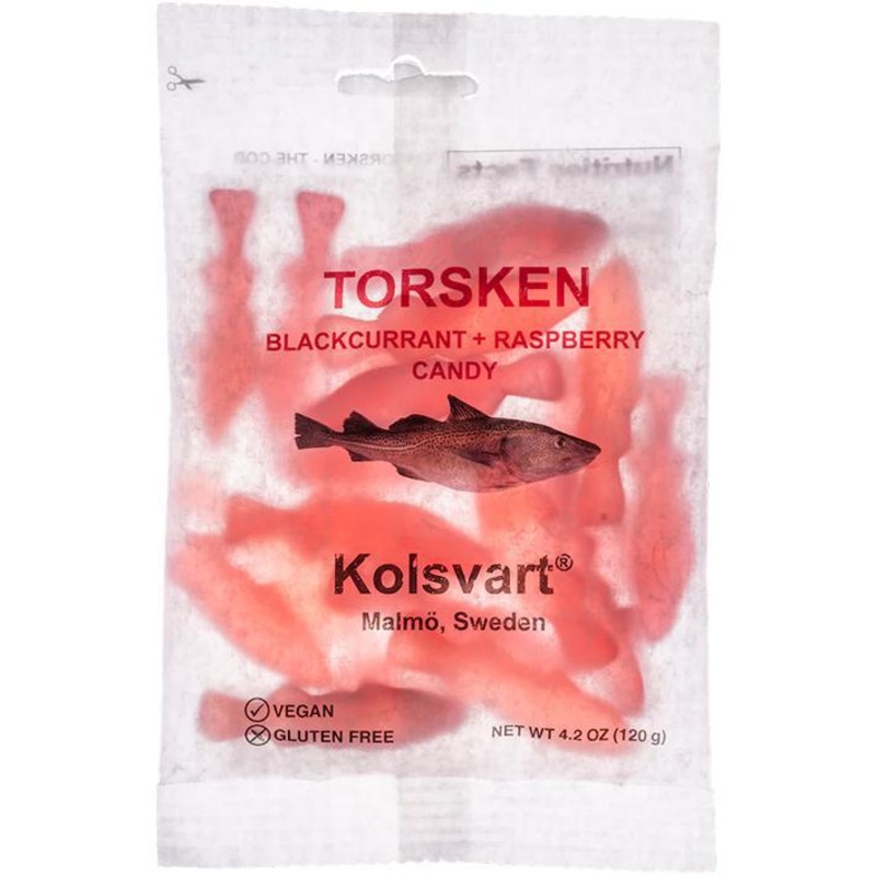Kolsvart  Torsken Raspberry + Blackcurrant Fish