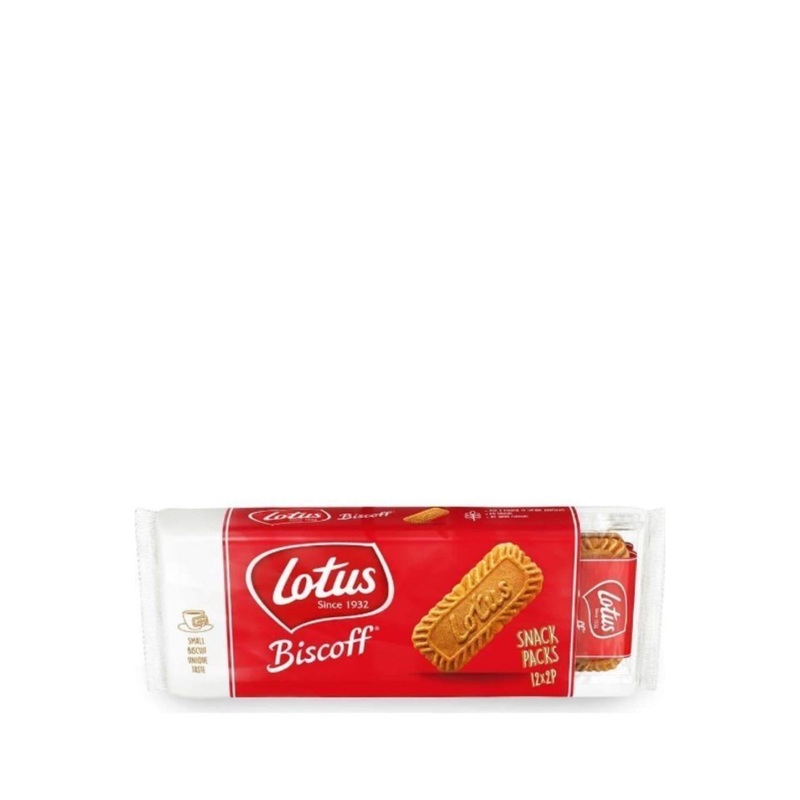 LOTUS CARAMELISED BISCUITS (2X12) 186GM UNIT